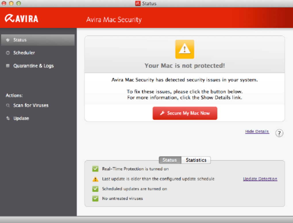 Mac os antivirus software free